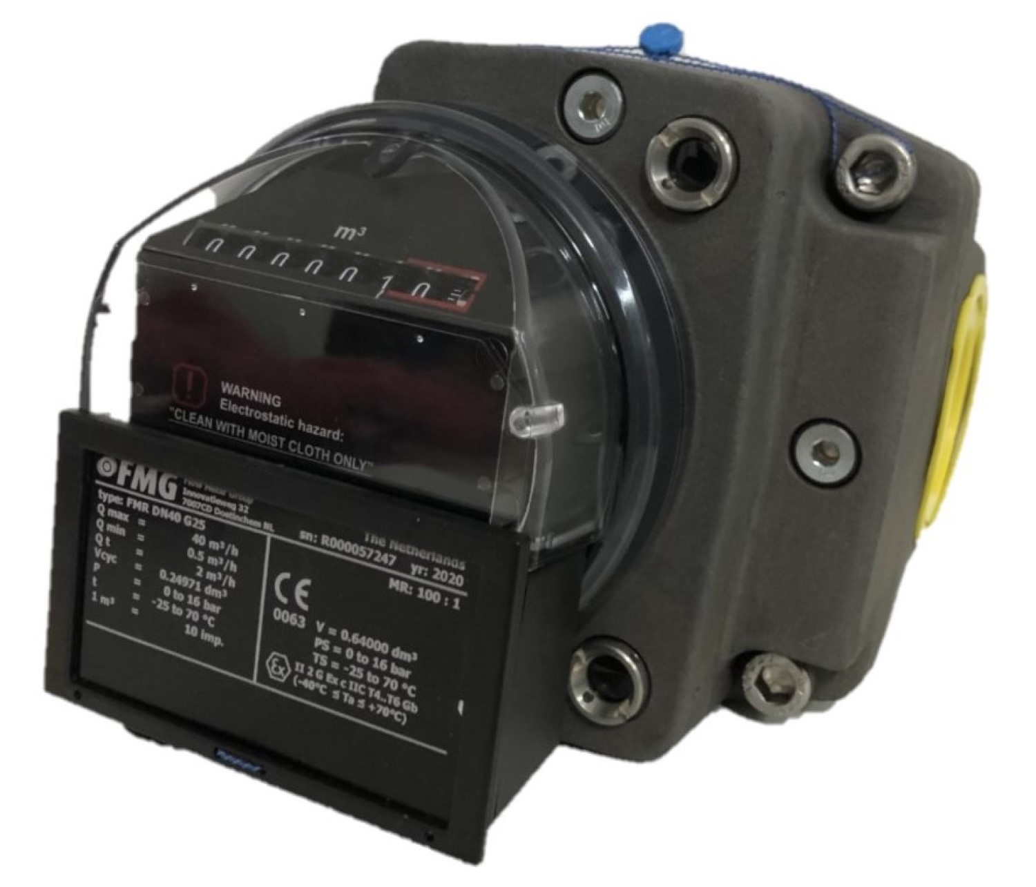 Medidor De Gas Mca Fmg Mod Fmr G25 En 1 1/2 PLG Roscado Npt - Imagen 5