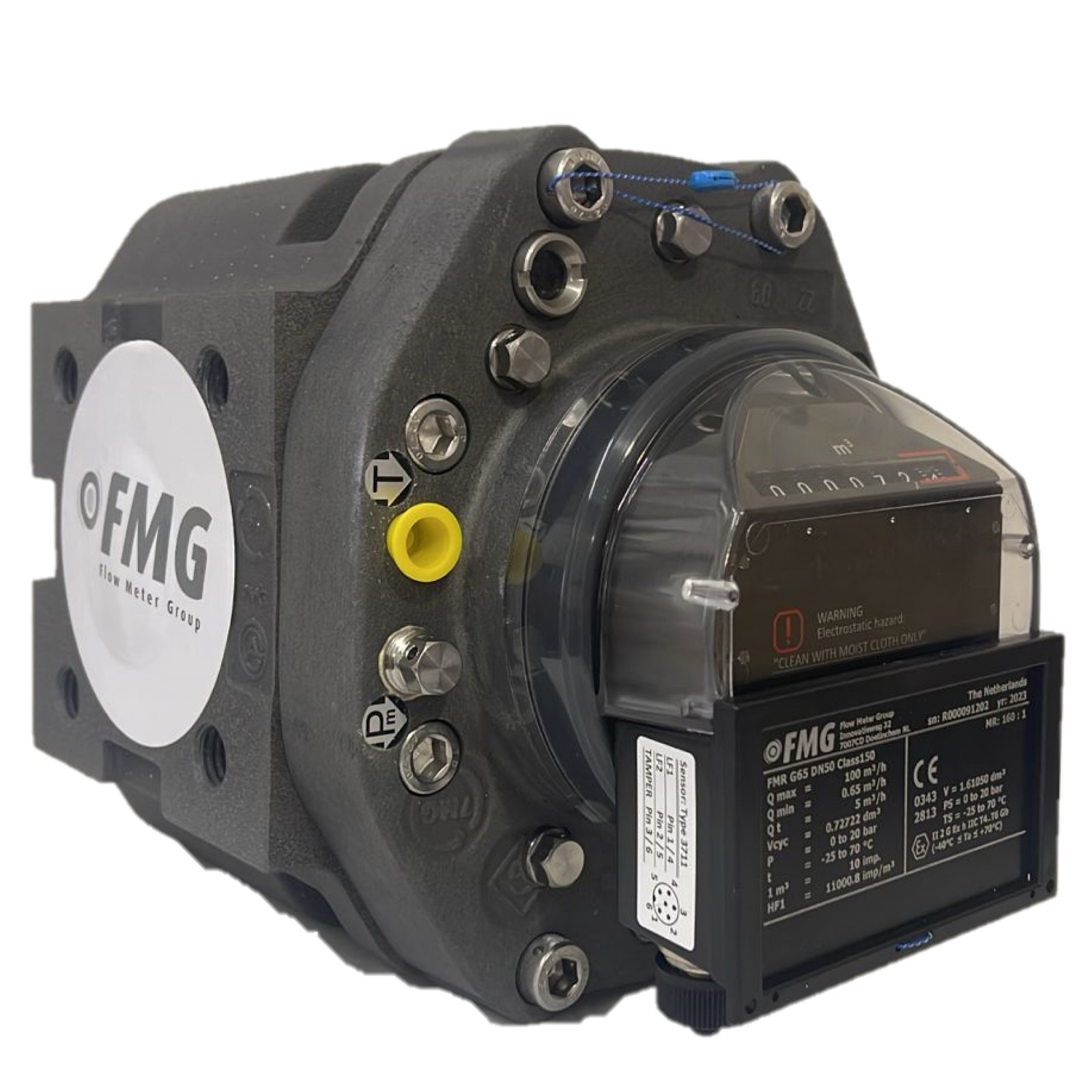 Medidor De Gas Mca Fmg Mod Fmr G65 En 2 PLG Bridado - Imagen 4