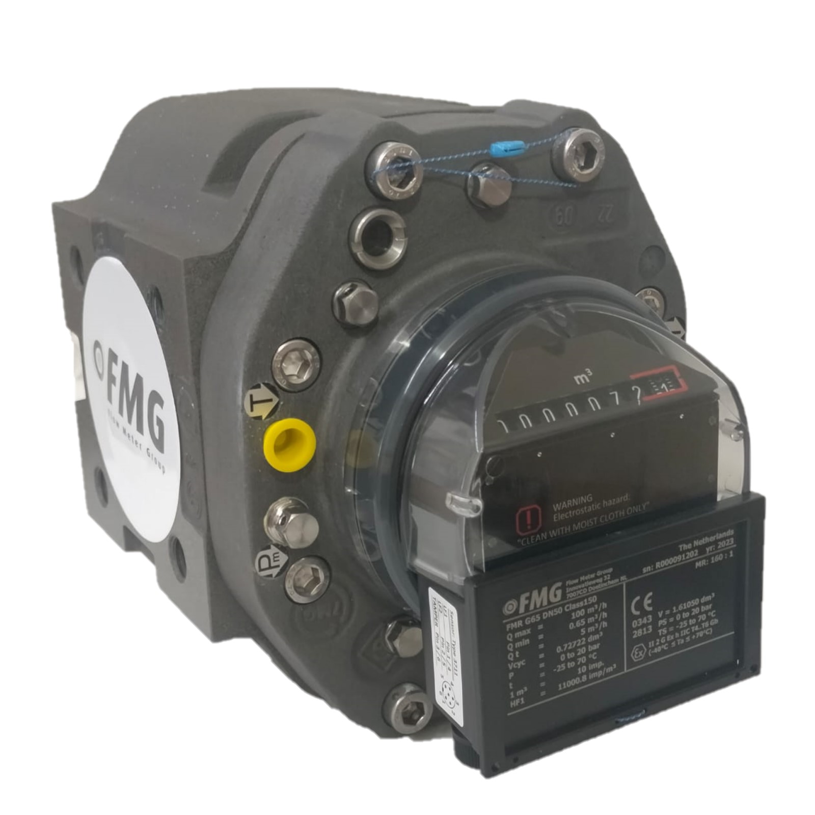 Medidor De Gas Mca Fmg Mod Fmr G65 En 2 PLG Bridado - Imagen 8