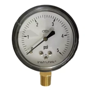 Manometro Para Gas L.p Y Nat , De 0 A 5 Psi Instrutek