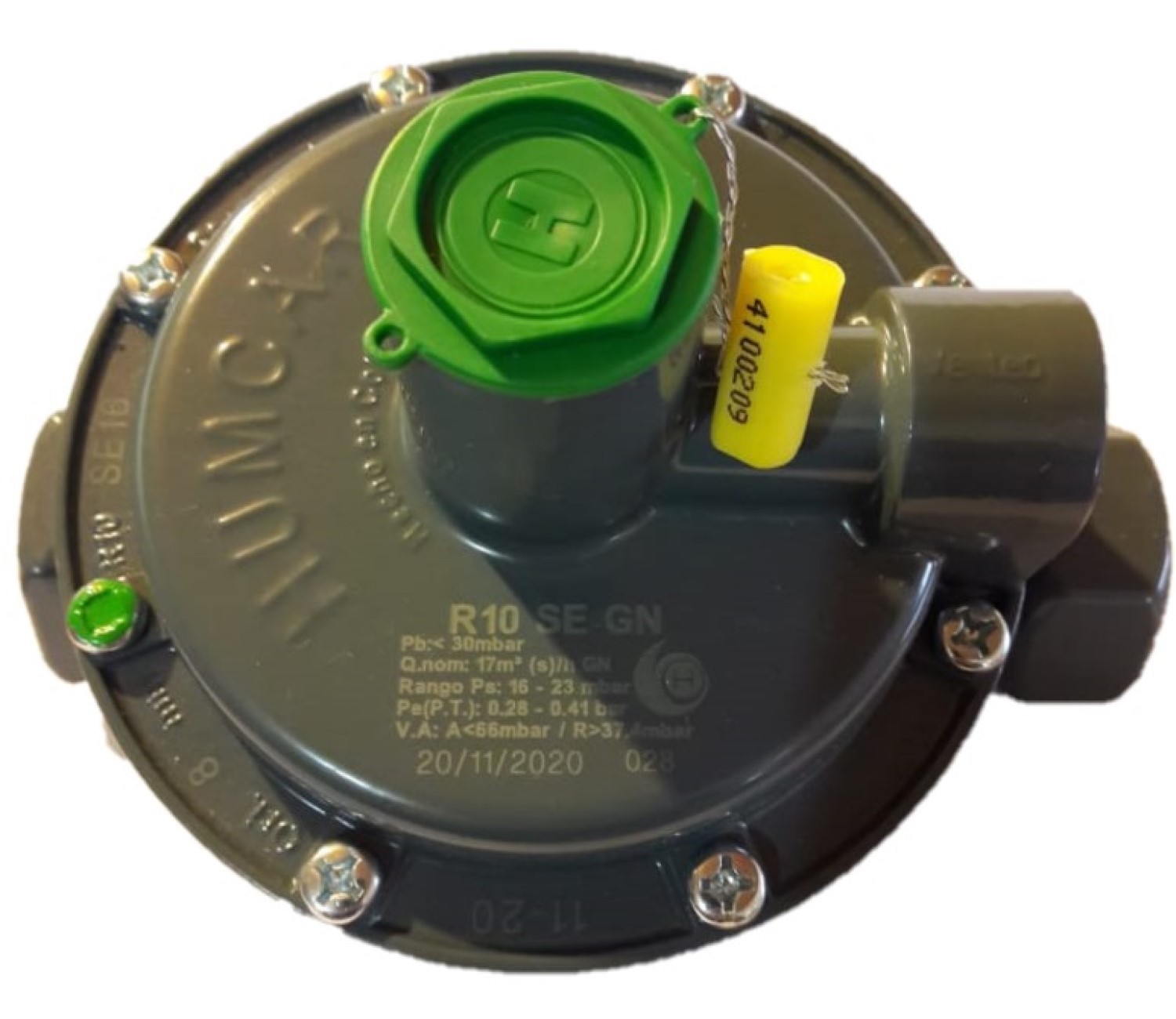 Regulador De Gas Lp Humcar R10 Se 16 Gn - Glp Cod. 411275