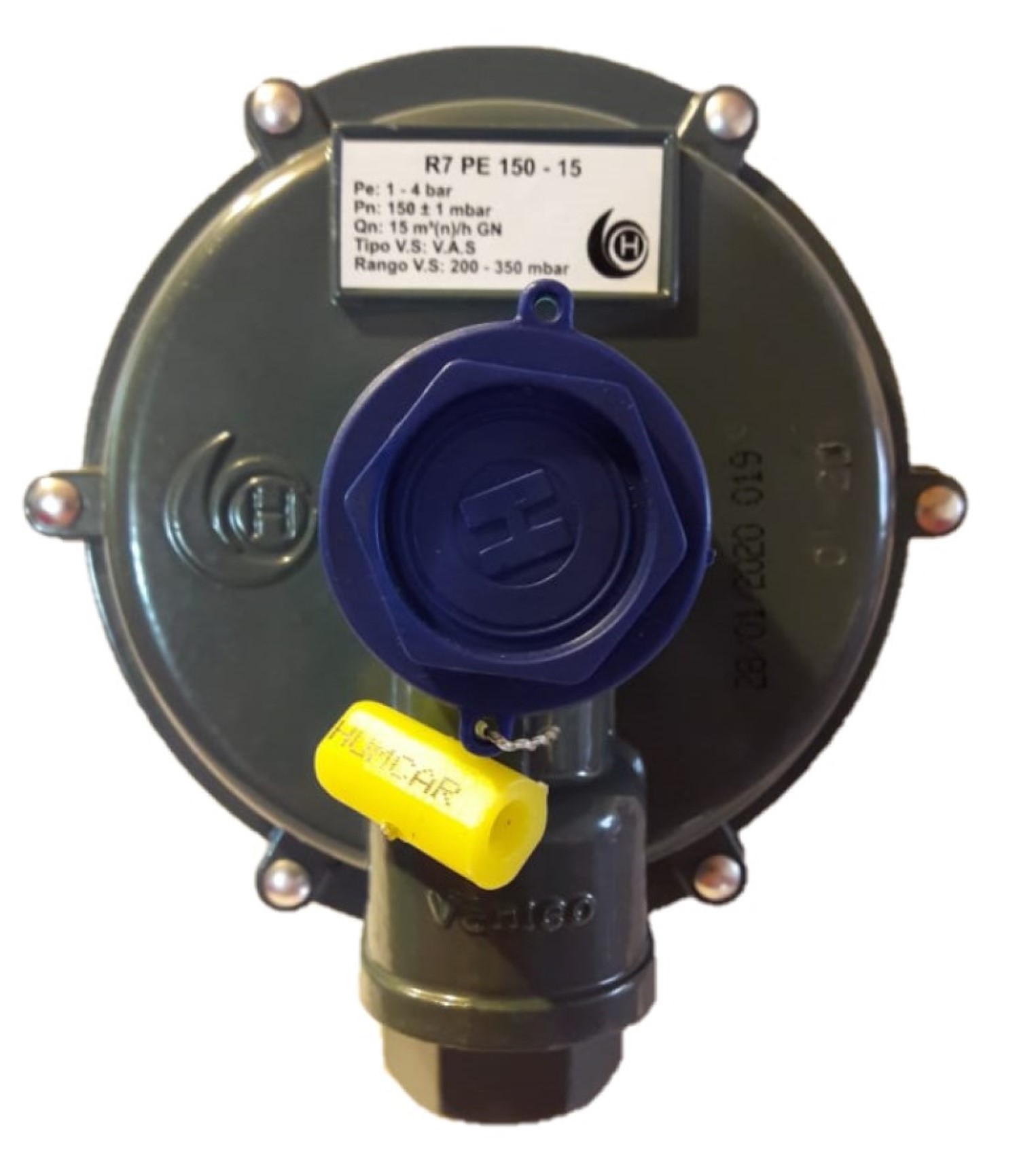 Regulador De Gas Lp Humcar R7 Pe 150 -15 Cod. 411011