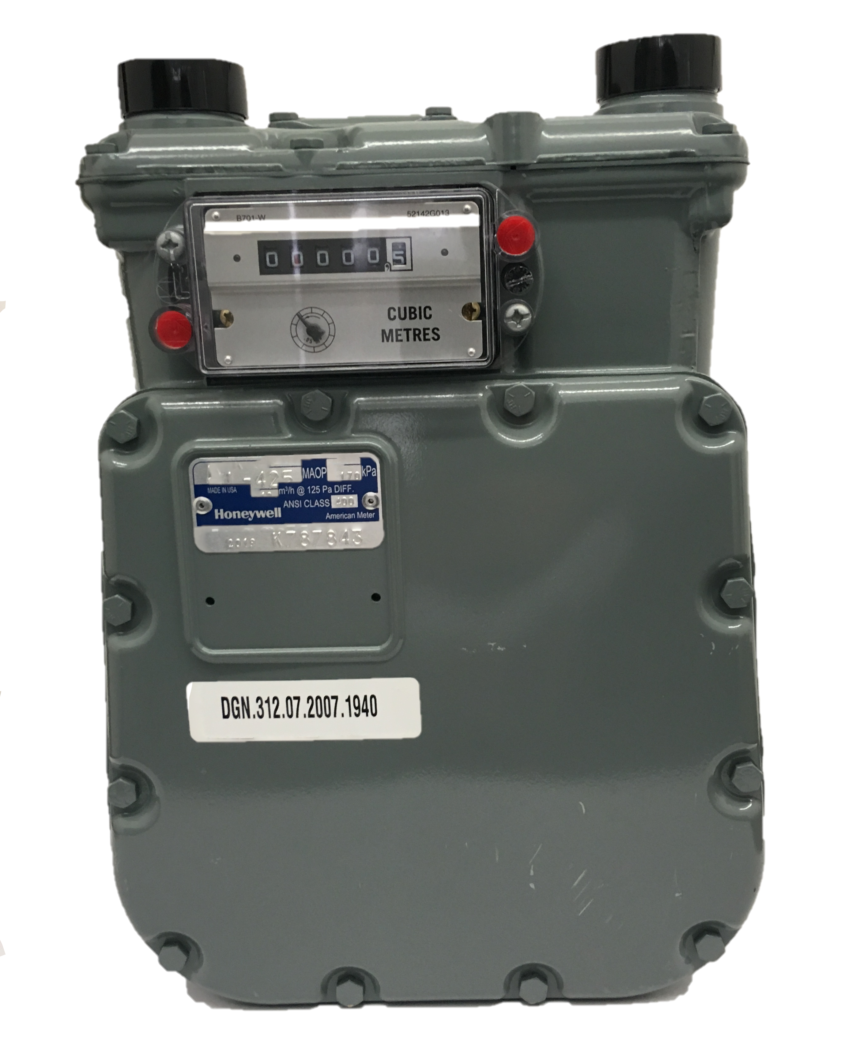 Medidor De Gas Honeywell American Meter Al425-25 En 1 1/4