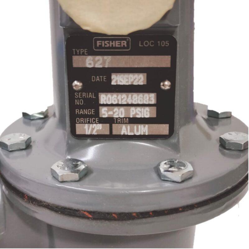 Fisher 627 Spring Ranges Regulador de Gas FISHER 627 en 2