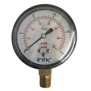 Manómetro Para Gas L.p Y Nat Baja Presión 20 Oz/in2 (35 Wc)