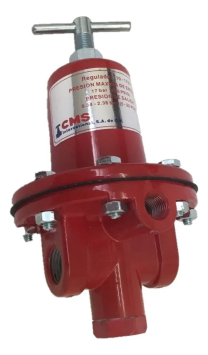 Regulador De Gas Cms 10 - 1757 Alta Presión - Imagen 4