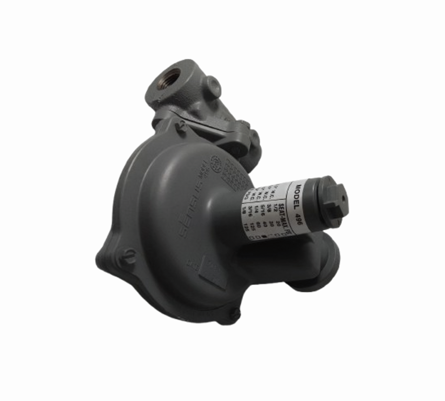 496 Regulador para Gas mca Sensus 496 conex 1/2